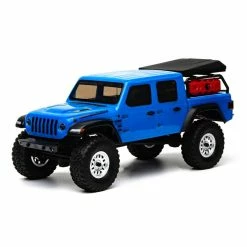 AXI00005T2 AXIAL 1/24 SCX24 Jeep JT Gladiator 4WD Rock Crawler Brushed RTR - Blue -AIRPLANES SHOP axi00005t2 6 75206.1666283699