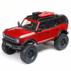 AXI00006T1 AXIAL 1/24 SCX24 2021 Ford Bronco 4WD Truck Brushed RTR, Red -AIRPLANES SHOP axi00006t1 23828.1666283782