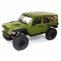 AXI05000T1 AXIAL 1/6 SCX6 Jeep JLU Wrangler 4WD Rock Crawler RTR: Green