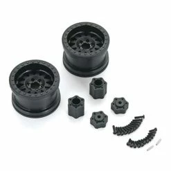 AX31178 Axial 2.2" Method Beadlock Wheels IFD Black (2)