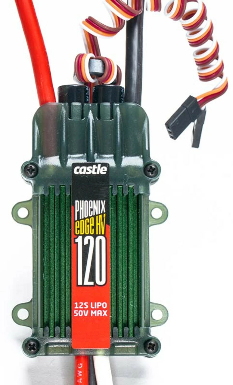 CSEM0104 Castle Creations Phoenix Edge 120 HV 50V 120 Amp ESC 1 CSEM0104 Castle Creations Phoenix Edge 120 HV 50V 120 Amp ESC