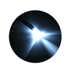 CSRLED-3MM-W Common Sense RC 2-Pack Of Pre-Wired 3mm Bright White LED Light Bulbs