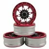 DTCW01901A Hobby Details 1.9" Aluminum Beadlock Crawler Wheels 4pcs - Spider