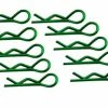 DTEL01004B1 Hobby Details Color Bodyshell R Clips - Green