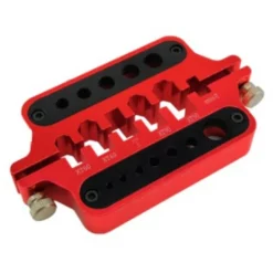 DTEL01027A HOBBY DETAILS Plug And Connector Soldering Jig - Red