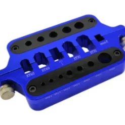 HOBBY DETAILS DTEL01027B HOBBY DETAIL Plug And Connector Soldering Jig - Blue