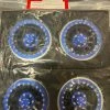 DTSCX6010B HOBBY DETAILS Aluminum CNC 1.9" Beadlock Wheels With Rings For Axial SCX6 - Blue