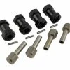 DTUP02016C HOBBY DETAILS Wheel Hex Adaptor Extensions 12x20mm - Black