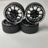 DTCW01903D HOBBY DETAILS 1.9" Aluminum Beadlock Crawler Wheels - Ten Black (4pcs)
