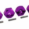 DTWH01001A HOBBY DETAILS Wheel Hex Adaptor 12x5m - Purple