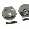 DTWH01001C HOBBY DETAILS Wheel Hex Adaptor 12x5mm - Silver