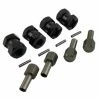 DTWH02001B HOBBY DETAILS Wheel Hex Adaptor Extensions 12x15mm - Black