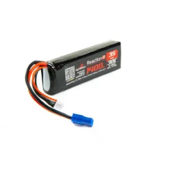 DYNB14333 DYNAMITE 11.1V 1400mAh 3S 30C Reaction 2.0 LiPo Battery: EC3