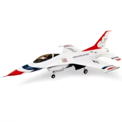 EFL87950 E-FLITE F-16 Thunderbirds 80mm EDF BNF Basic With AS3X And SAFE Select