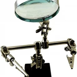 ENK-4030 ENKAY Helping Hands Work Station W/Magnifier 2-1/2" Lens