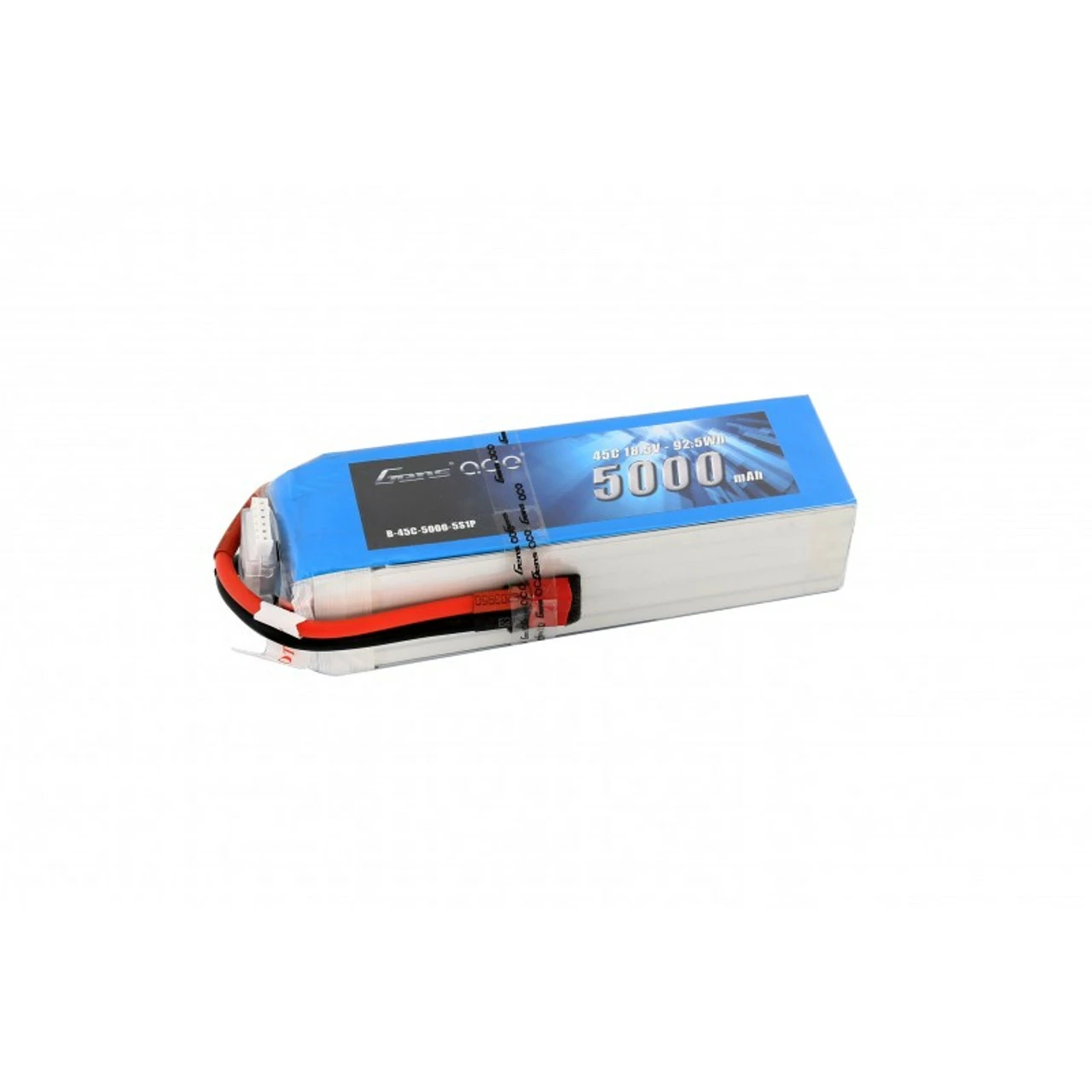 GA45C50005SD Gens Ace 5000mAh 18.5V 45C 5S1P Lipo Battery With Deans Plug 1 GA45C50005SD Gens Ace 5000mAh 18.5V 45C 5S1P Lipo Battery With Deans Plug