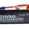 GA50C50004SEC5 Gens Ace 5000mAh 14.8V 50C 4S1P HardCase Lipo Battery With EC5 Plug