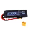 GA60C50003SXT60 Gens Ace 5000mAh 11.1V 60C 3S1P Short-Size Lipo Battery Pack With XT60 Plug