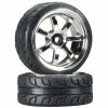HPI4738 HPI Racing T-Grip Tire 26mm Rays 57S-PRO Wheel Chrome