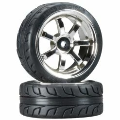 HPI4738 HPI Racing T-Grip Tire 26mm Rays 57S-PRO Wheel Chrome