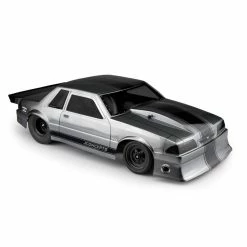 JCO0362 JCONCEPTS 1991 FORD MUSTANG FOX CLEAR BODY FOR SHORT COURSE TRUCKS