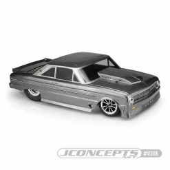 JCO0386 JCONCEPTS 1963 Ford Falcon, Street Eliminator Body - Clear