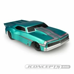 JCO0400 JCONCEPTS Clear Body, 1967 Chevy Camaro Street Eliminator - Clear Body