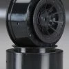 JCO3344B JConcepts Hazard 3mm Wider 12mm Hex Whl SC10/4x4 Blk(2)