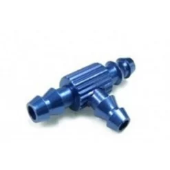 MIRH-009BLUE MIRACLE RC Fuel 3 Way T Joint BLUE