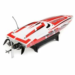 PRO BOAT PRB08037T2 ProBoat Impulse 32" Brushless Deep-V RTR With Smart, White/Red -AIRPLANES SHOP prb08037t2 3 50350.1666283595
