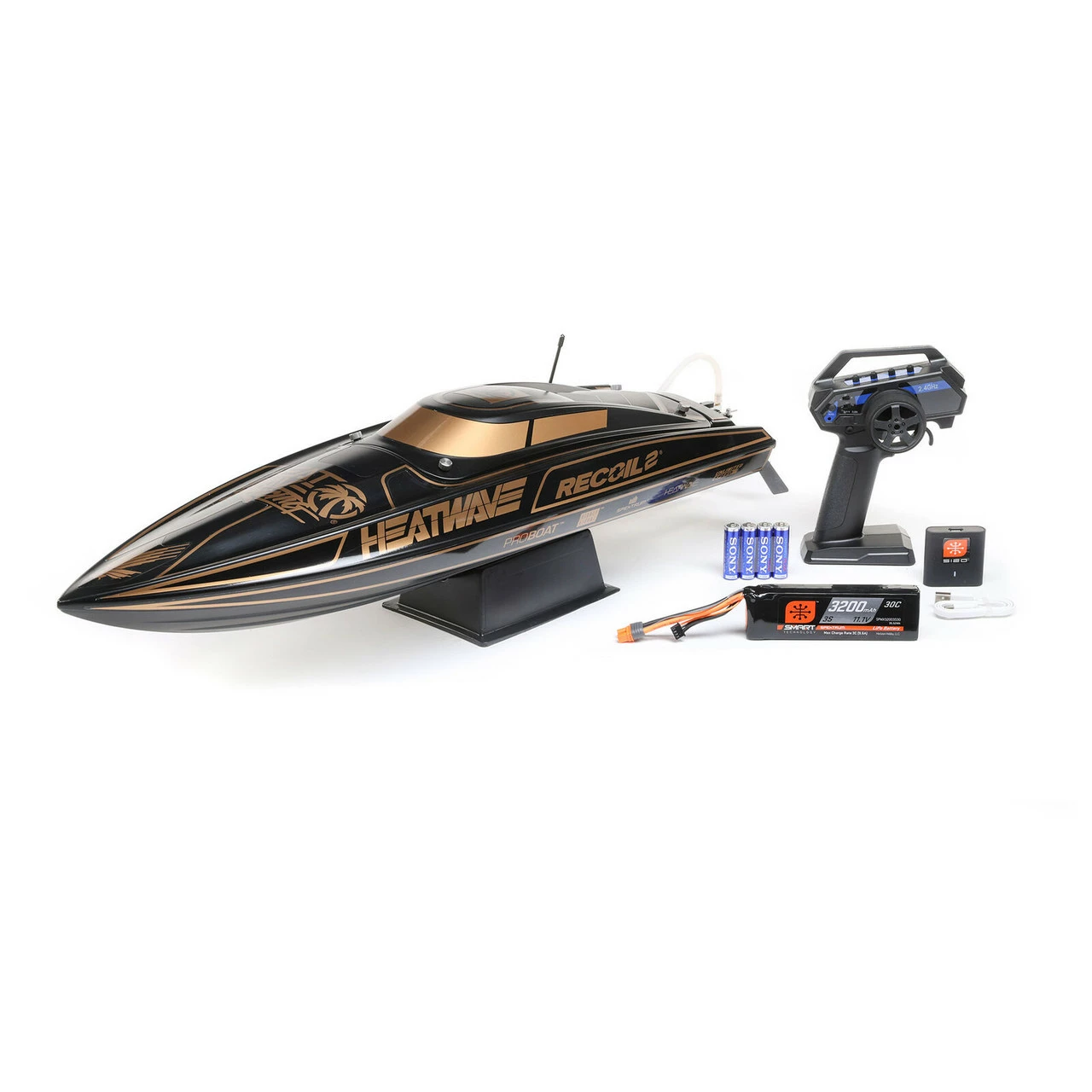 PRB08041T1 PRO BOAT Recoil 2 26" Self-Righting Brushless Deep-V RTR, Heatwave 2 PRB08041T1 PRO BOAT Recoil 2 26" Self-Righting Brushless Deep-V RTR, Heatwave - Image 2