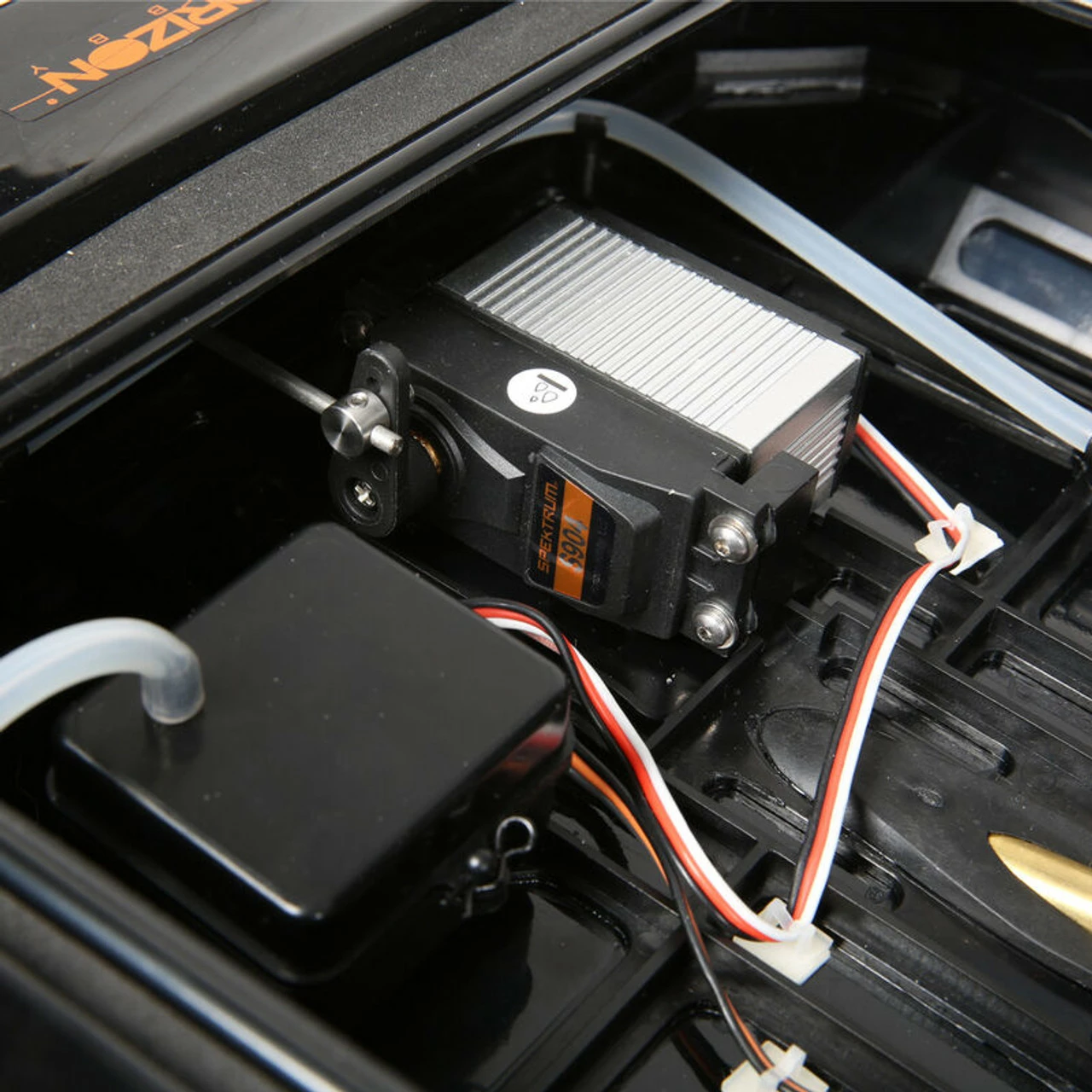 PRB08043T1 PRO BOAT Blackjack 42" 8S Brushless Catamaran RTR: Black/Orange 8 PRB08043T1 PRO BOAT Blackjack 42" 8S Brushless Catamaran RTR: Black/Orange - Image 8