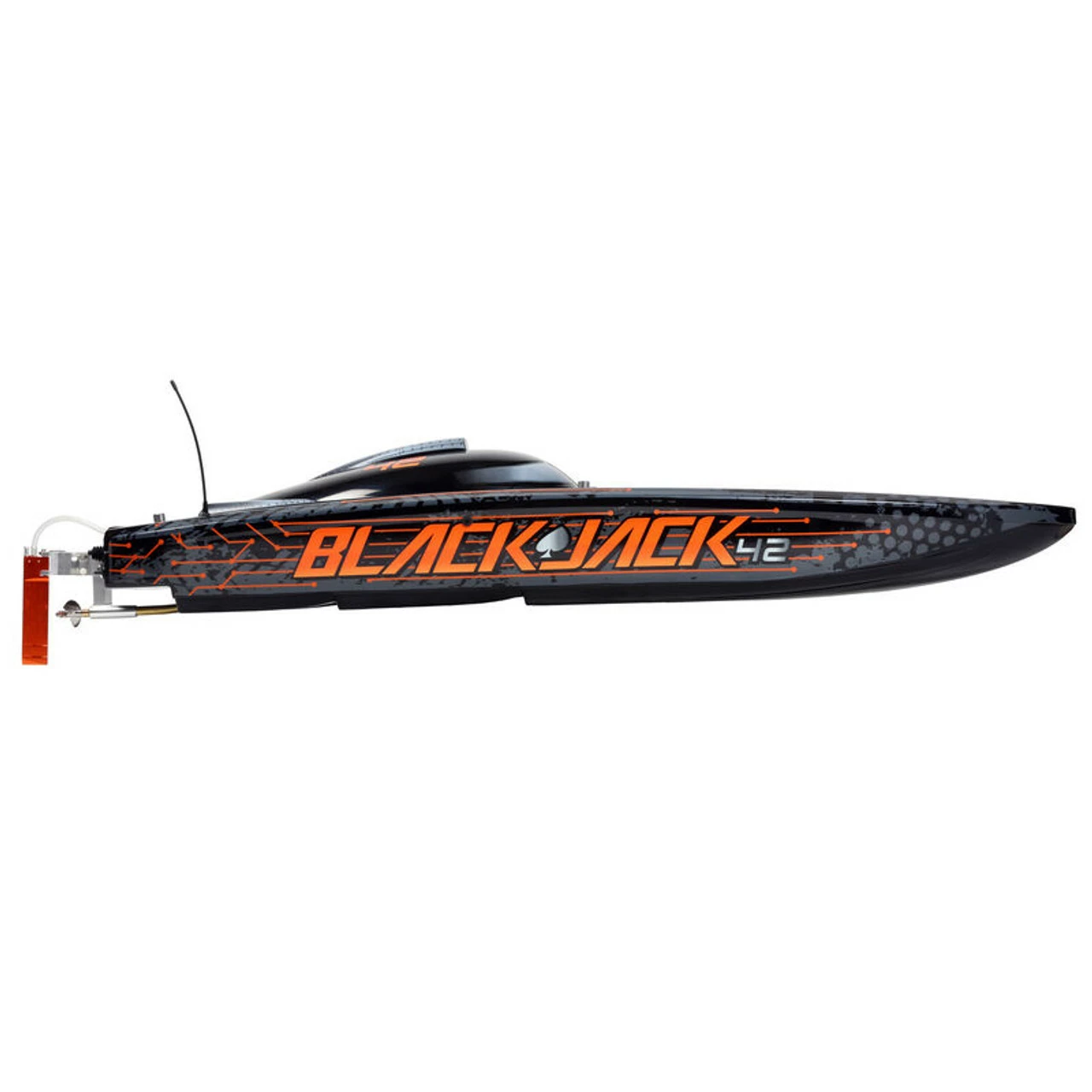 PRB08043T1 PRO BOAT Blackjack 42" 8S Brushless Catamaran RTR: Black/Orange 5 PRB08043T1 PRO BOAT Blackjack 42" 8S Brushless Catamaran RTR: Black/Orange - Image 5