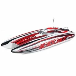 PRB08043T2 PRO BOAT Blackjack 42" 8S Brushless Catamaran RTR: White/Red