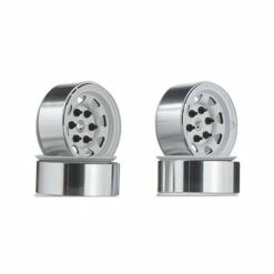 RC4ZW0035 RC4WD Stamped Steel 1.55 Stock White Beadlock Wheel