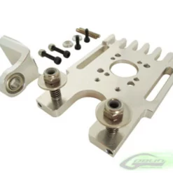 SABH0142-S Goblin 630/700/770- Aluminum Motor Mount With Third Bearing Support