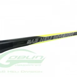 SABH0702-S SAB Carbon Fiber Tail Boom Yellow/Carbon 650 Size - Goblin Black Nitro/Thunder
