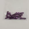 GRAVES RC HOBBIES SCREWALM3X10P Graves RC M3x10mm Aluminum Socket Screw 10pc, Purple