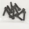 GRAVES RC HOBBIES SCREWALM3X12BK Graves RC M3x12mm Aluminum Socket Screw 10pc, Black