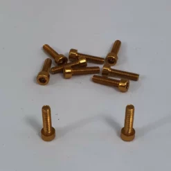 SCREWALM3X12YEL-7 Graves RC Hobbies M3X12 Aluminum Socket Screw – YELLOW