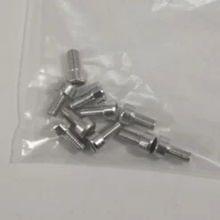 GRAVES RC HOBBIES SCREWALM3X6SL Graves RC M3x6mm Aluminum Socket Screw 10pc, Silver