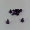 GRAVES RC HOBBIES SCREWALUM3X6PUR-7 Graves RC 7075 Aluminum Socket Screw M3x6mm, Purple 8pc