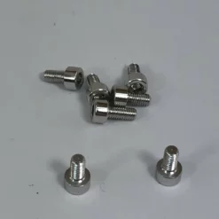 GRAVES RC HOBBIES SCREWALUM3X6SIL-7 Graves RC 7075 Aluminum Socket Screw M3x6mm, Silver 8pc