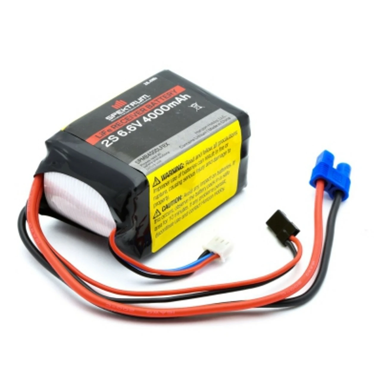 SPMB4000LFRX Spektrum 4000mAh 2S 6.6V Li-Fe Receiver Battery 1 SPMB4000LFRX Spektrum 4000mAh 2S 6.6V Li-Fe Receiver Battery