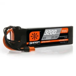 SPMX32006S100 Spektrum 3200mAh 6S 22.2V 100C Smart LiPo Battery; IC3