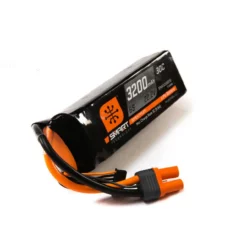 SPMX32006S30 SPEKTRUM 22.2V 3200 MAh 6S 30C Smart LiPo, IC5