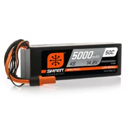 SPMX50004S50H5 Spektrum 14.8V 5000mAh 4S 50C Smart Hardcase LiPo Battery: IC5