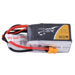 TAT75C8504SXT30 Tattu 850mAh 14.8V 75C 4S1P Lipo Battery Pack With XT30 Plug