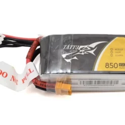 TAT45C8504S Tattu 850mAh 14.8V 45C 4S1P Lipo Battery Pack With XT60 Plug