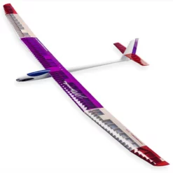 TOP020125 TopModel Marabu Glider ARF Violet/Red/Clear
